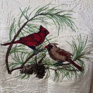 LE MODA cardinal sweater